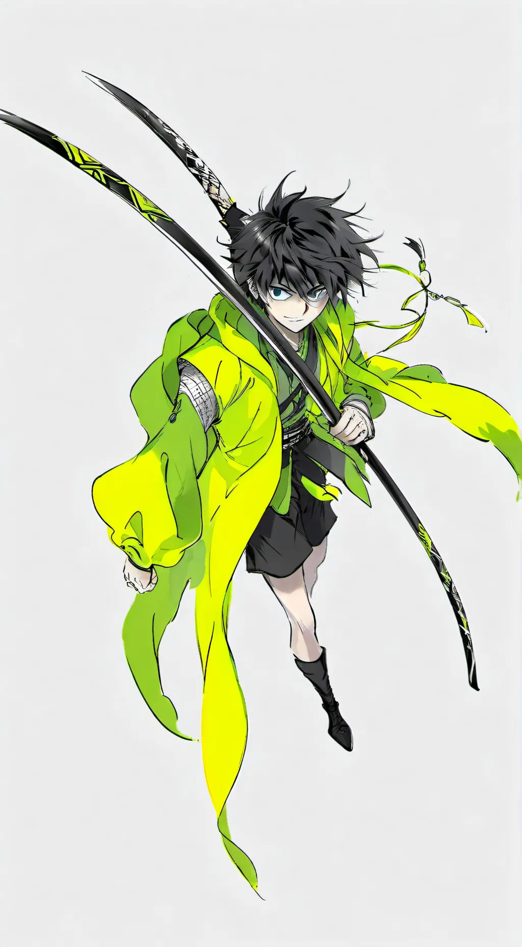 ai character: kny, background