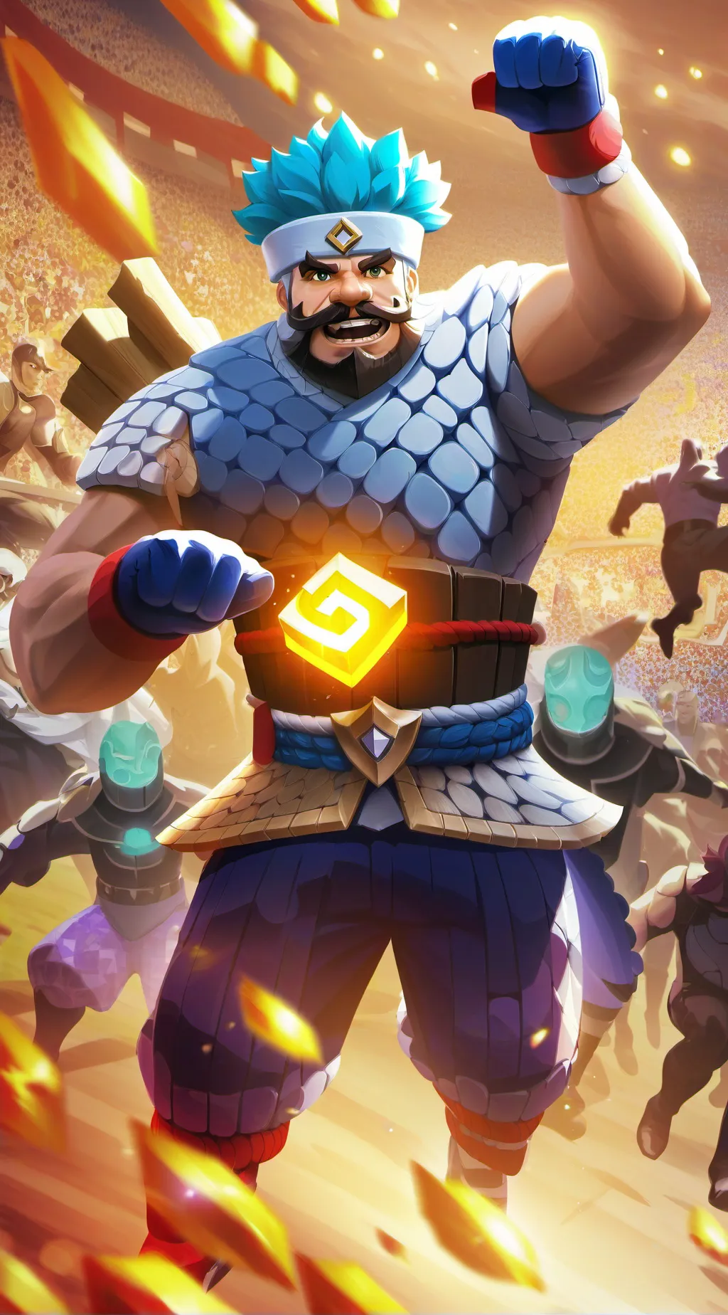 ai character: DW Dandy background