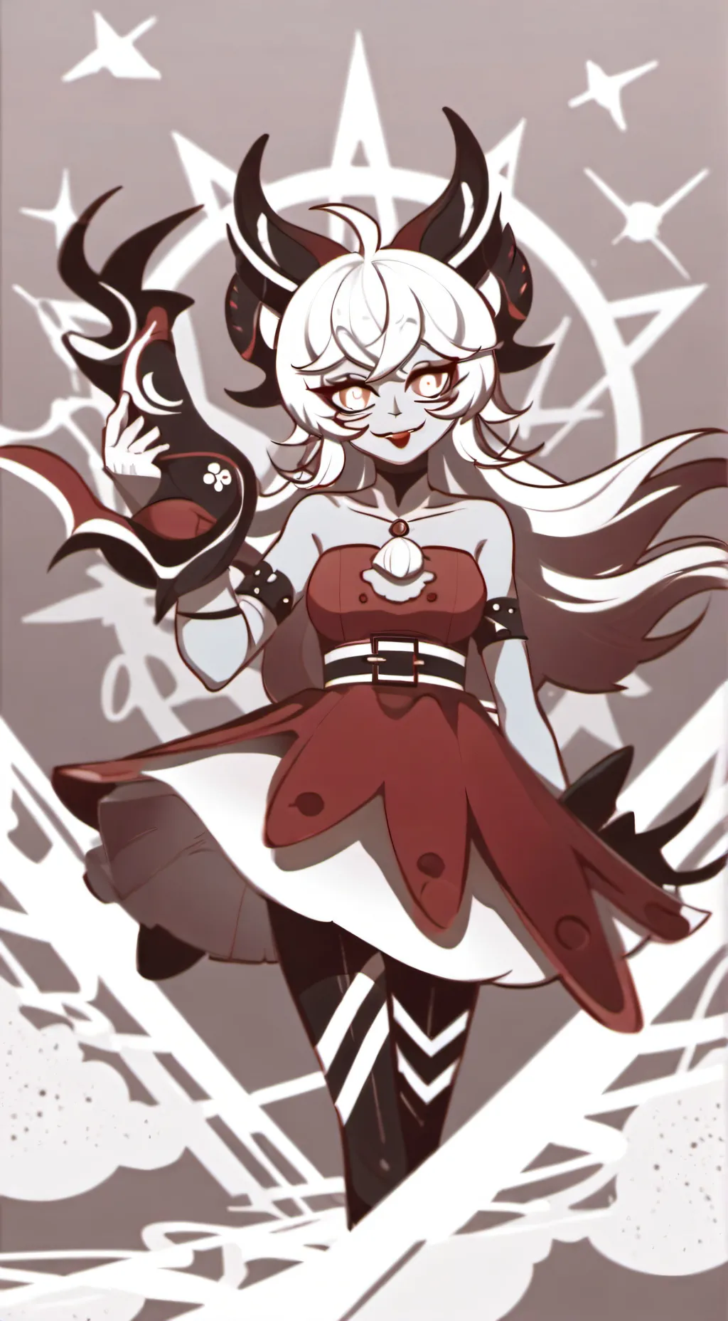 ai character: Sprunki ur house background