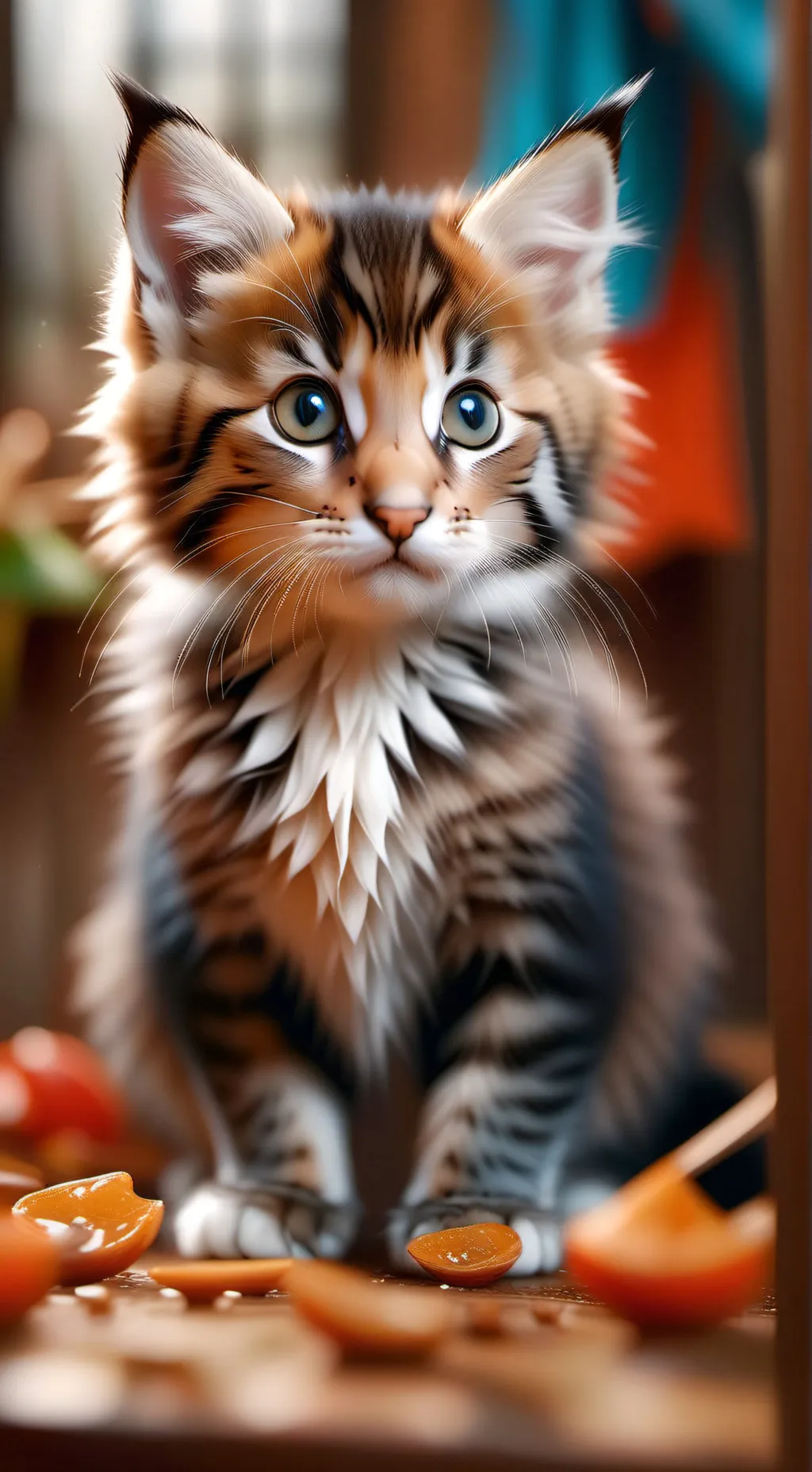 ai character: gatita background