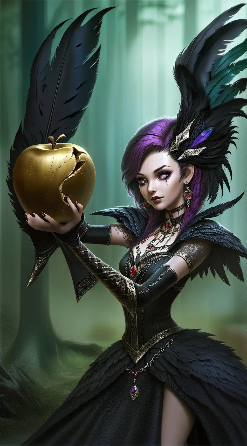 ai character: Eris  background