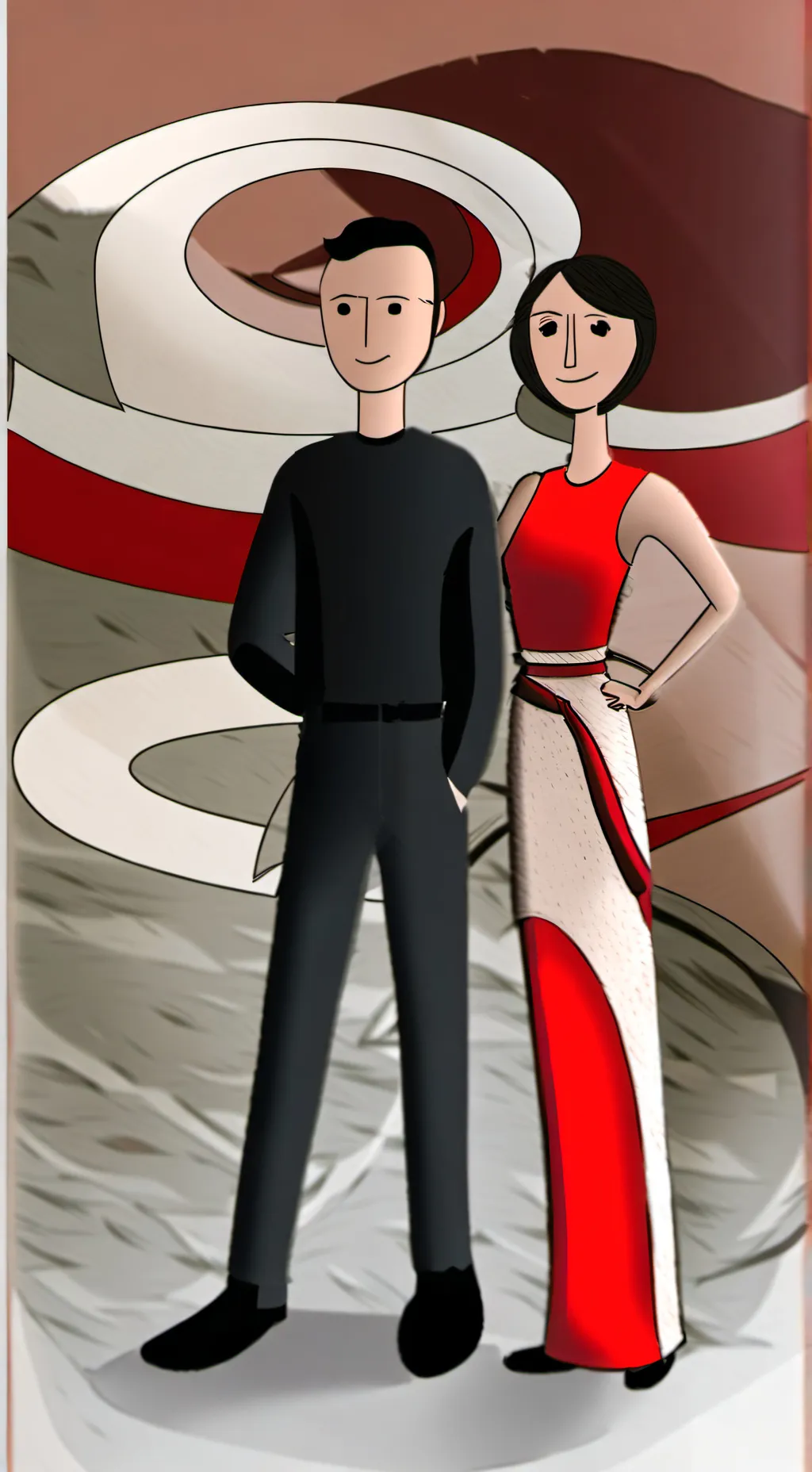 ai character: mroona and wyrum  background