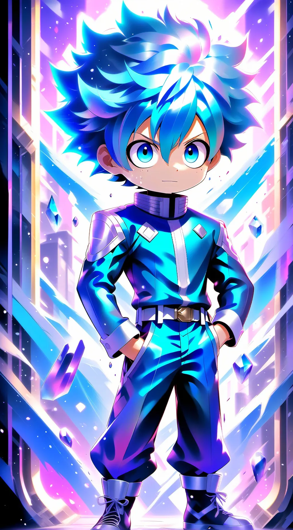 ai character: bakudeku background