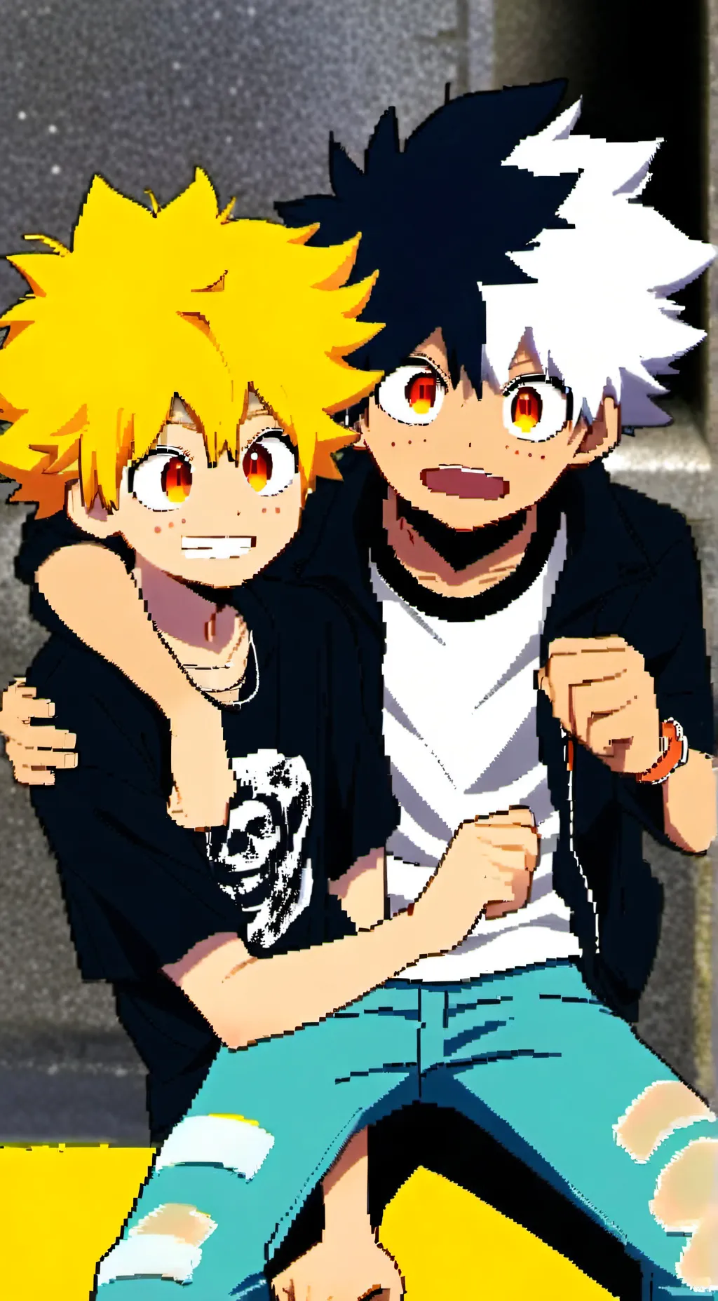 ai character: Mha partner background