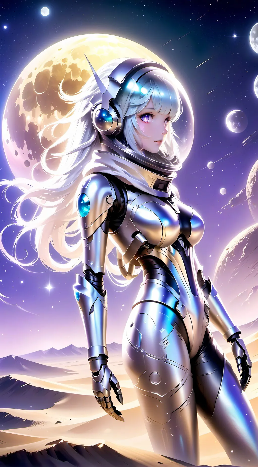 ai character: LUNA TDC🌕 background