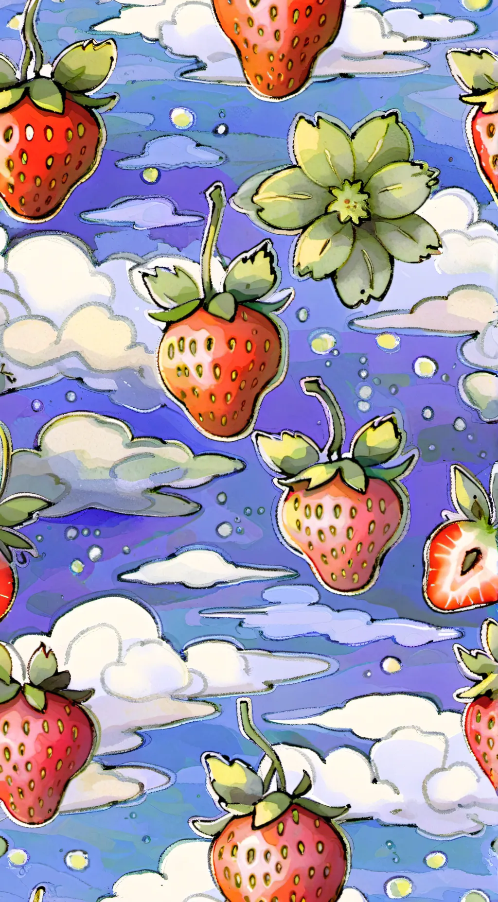 ai character: Fruitcake! background