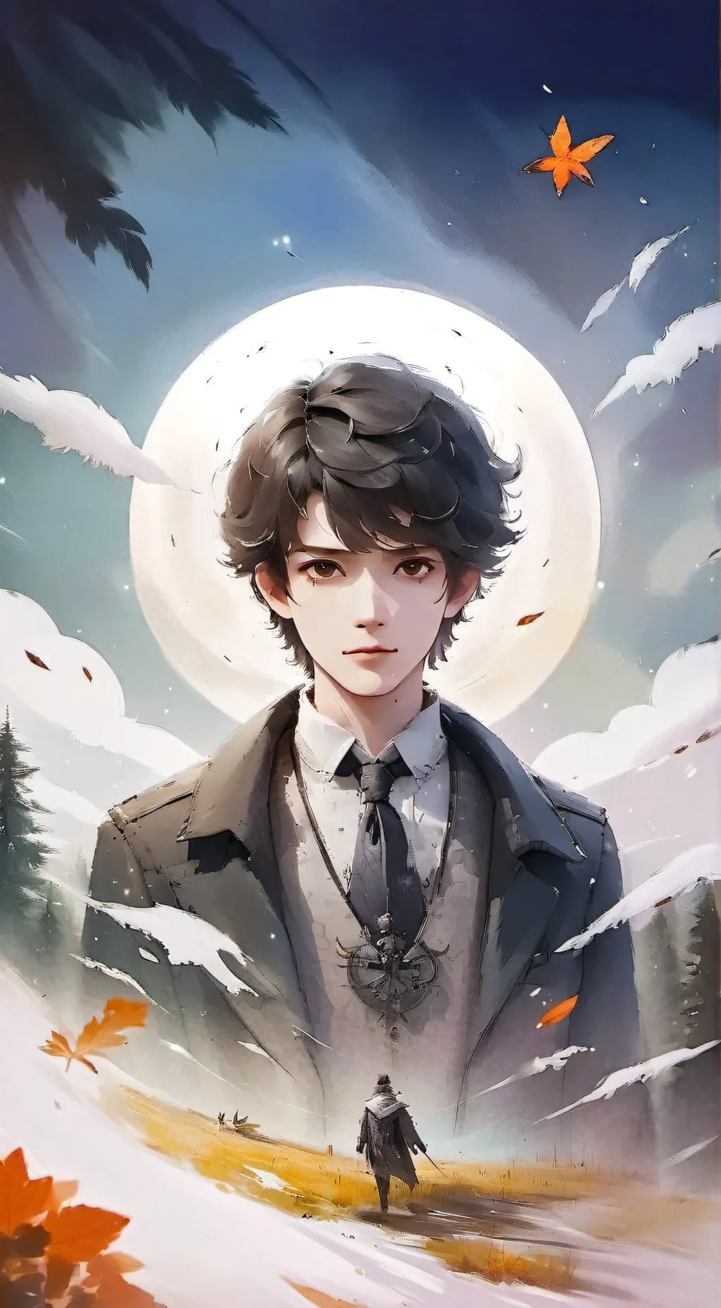 ai character: shrimpo background