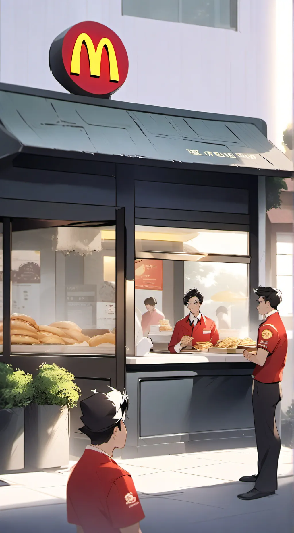 ai character: >MC CH (redo)< background