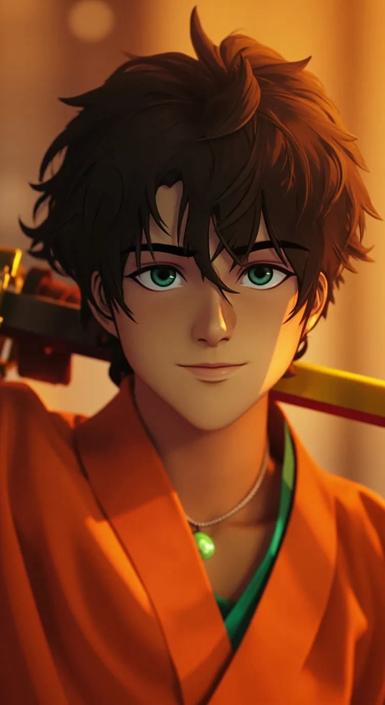 ai character: Percy Jackson (2)  background