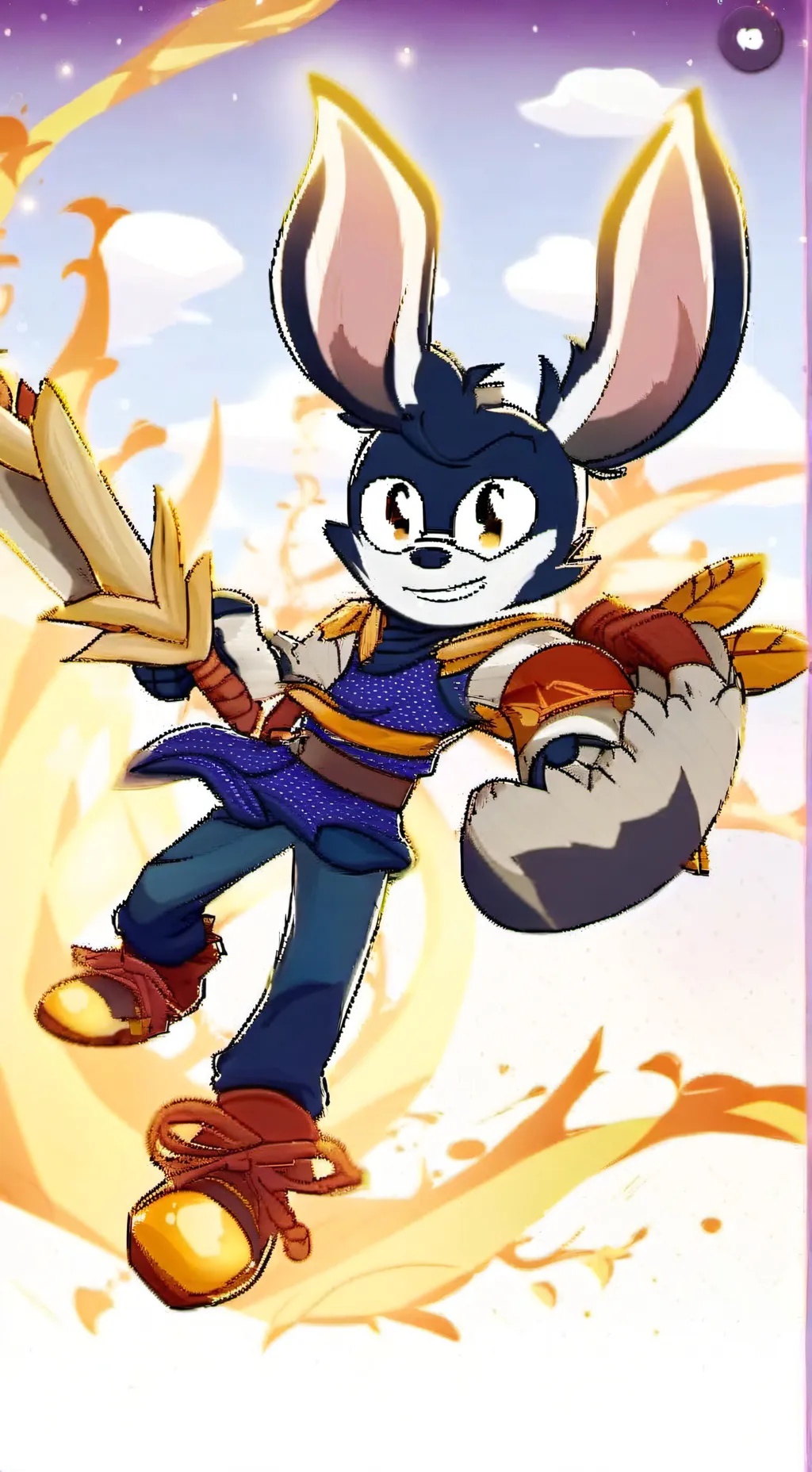 ai character: sonic TD xd  background