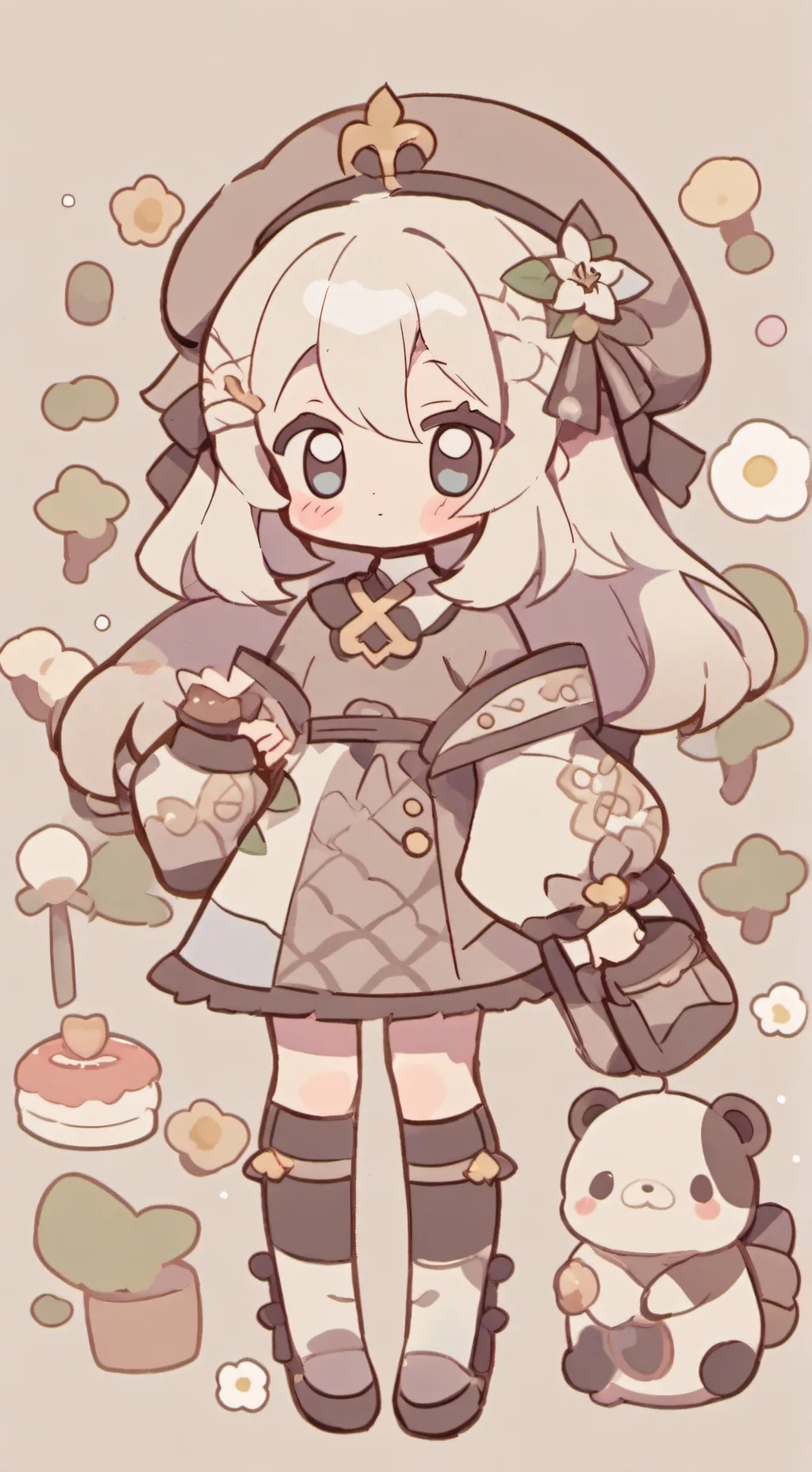 ai character: Shelly!  background