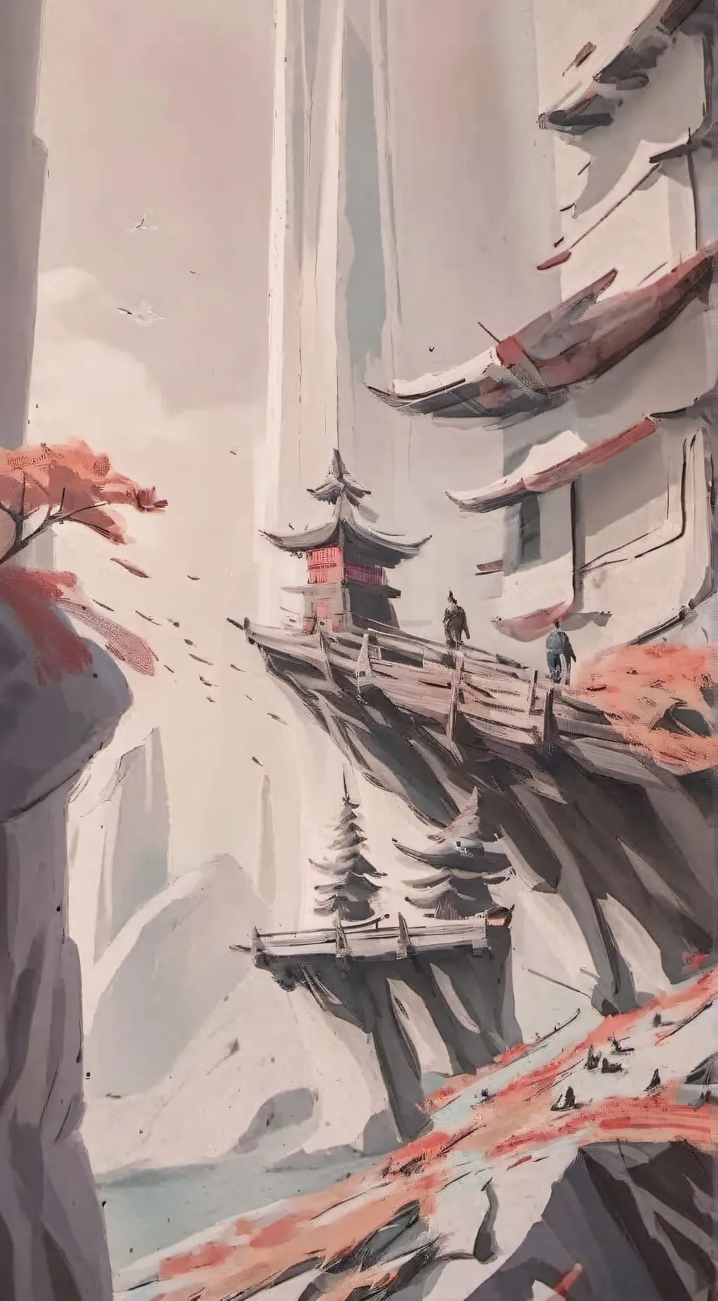 ai character: ninja background