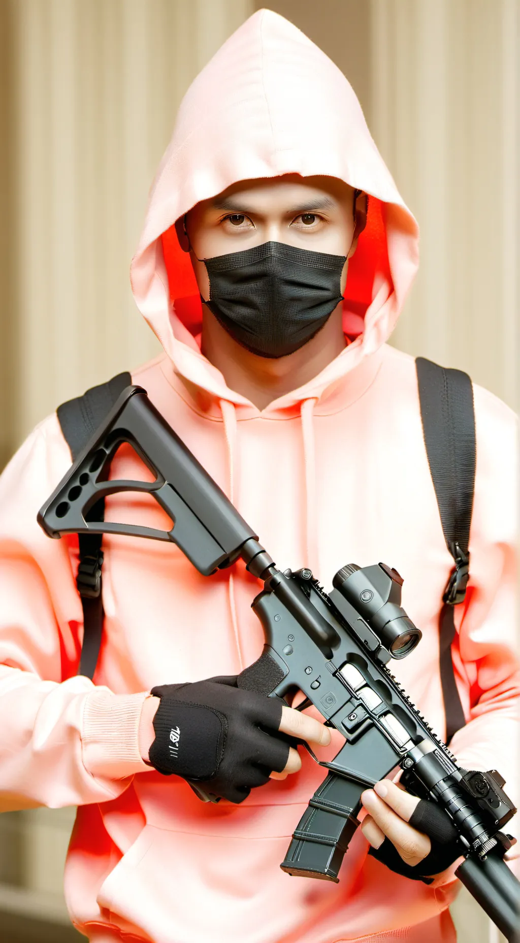 ai character: Squid game background