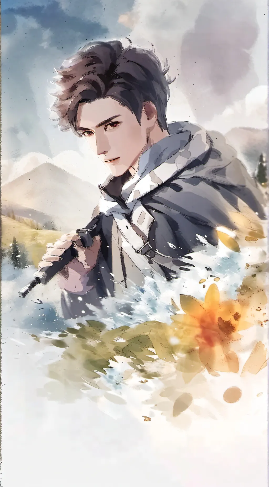 ai character:  boyfriend  background