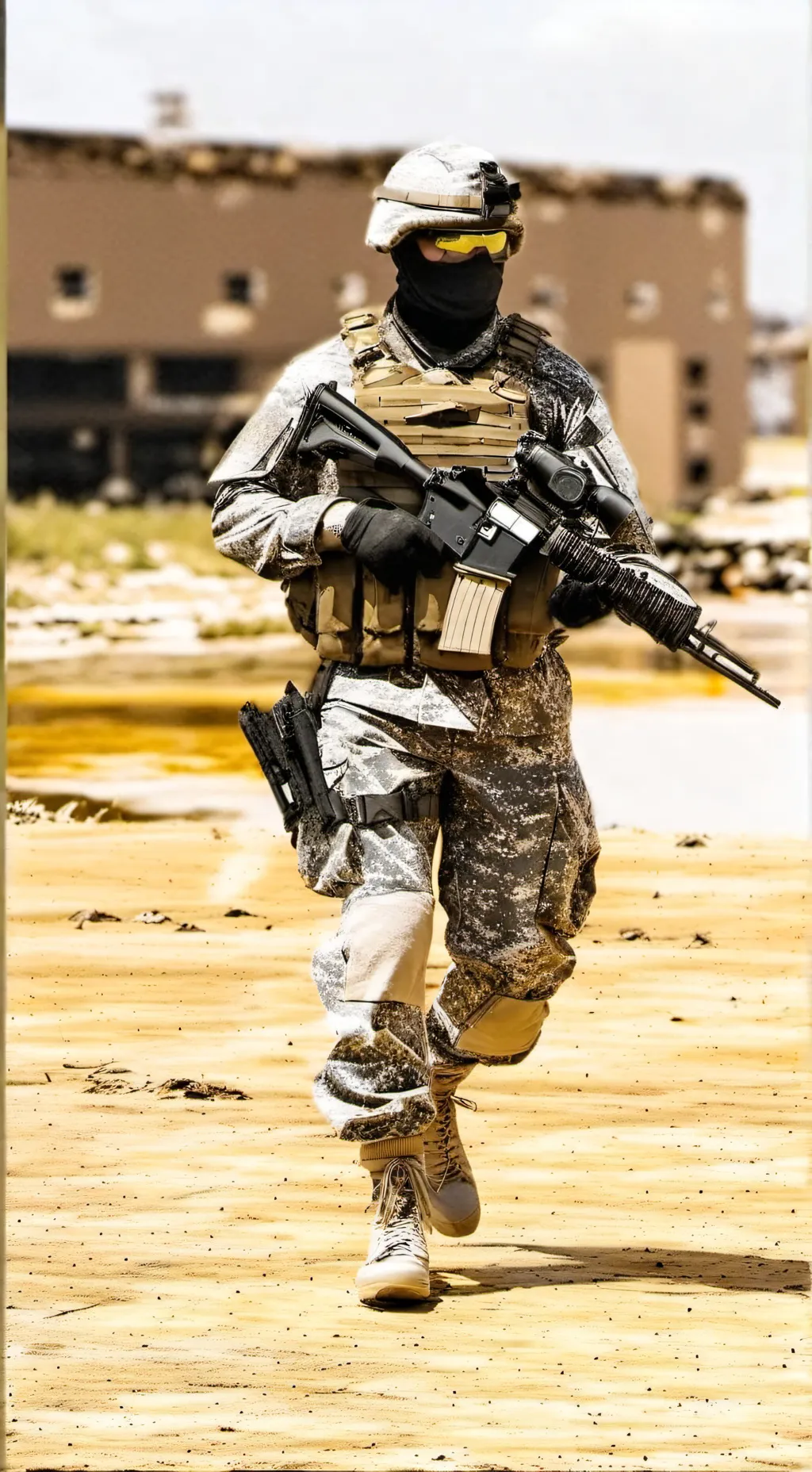 ai character: millitary background