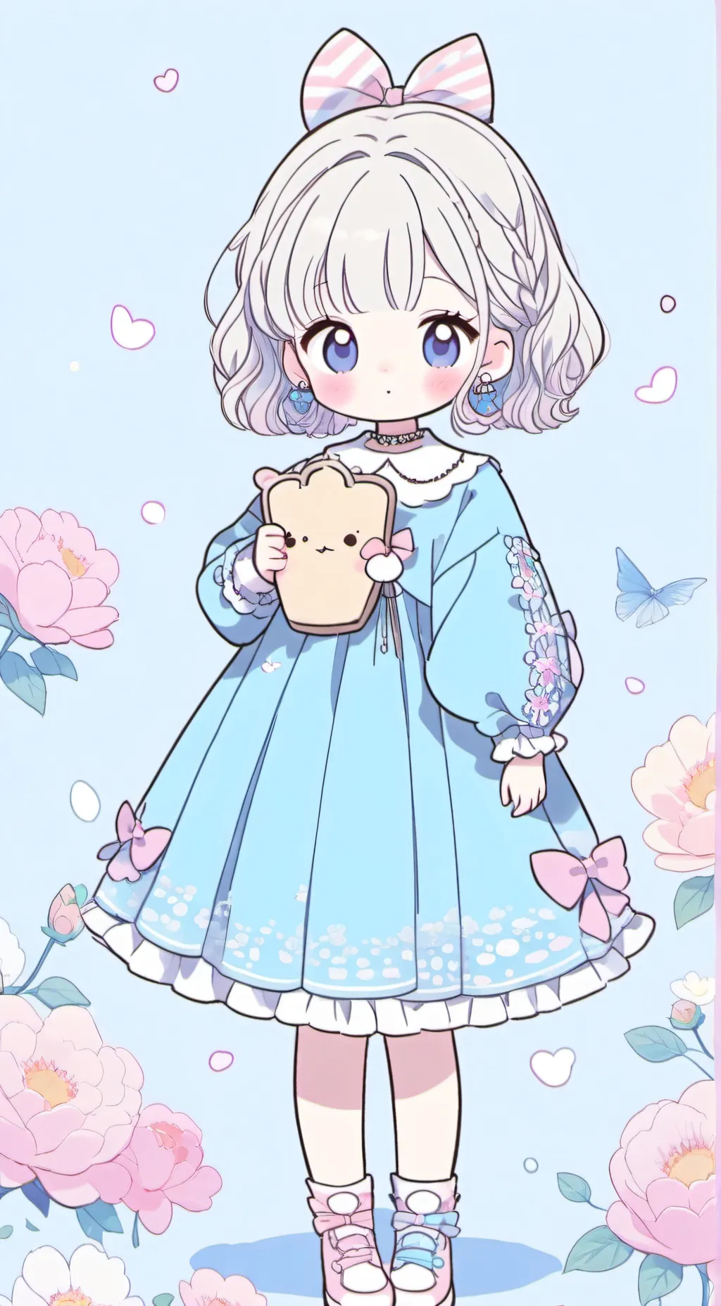 ai character: 👺 Niña molesta 👺 background