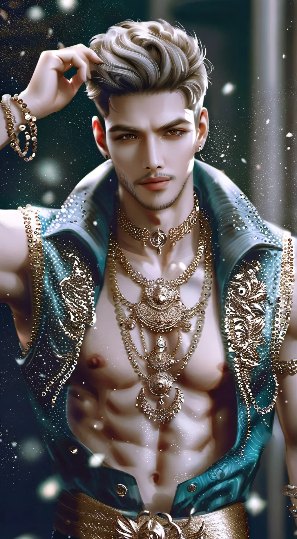 ai character: Kace  MC ERX background