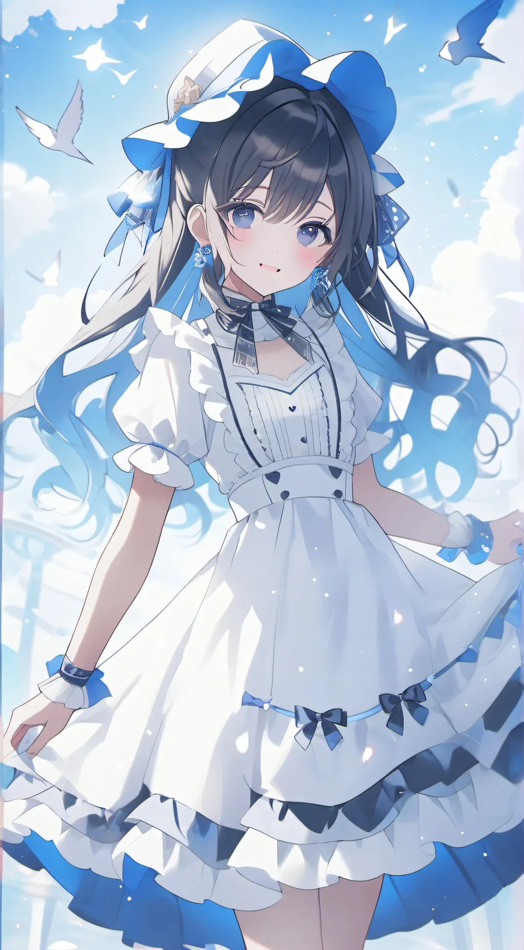 ai character: Lily background