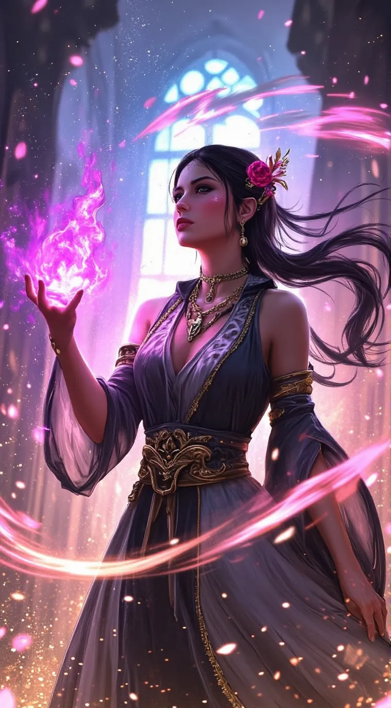 ai character: dice si a todo 🤑 background