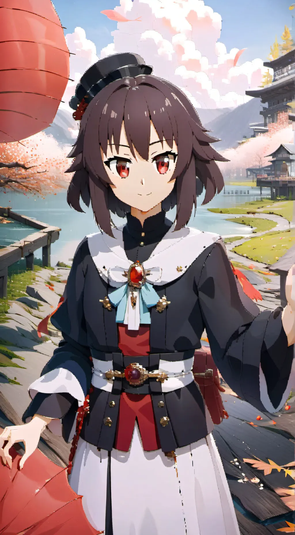 ai character: Megumin background