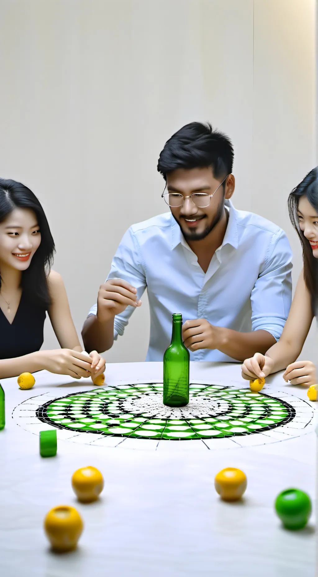 ai character: sleepover  background