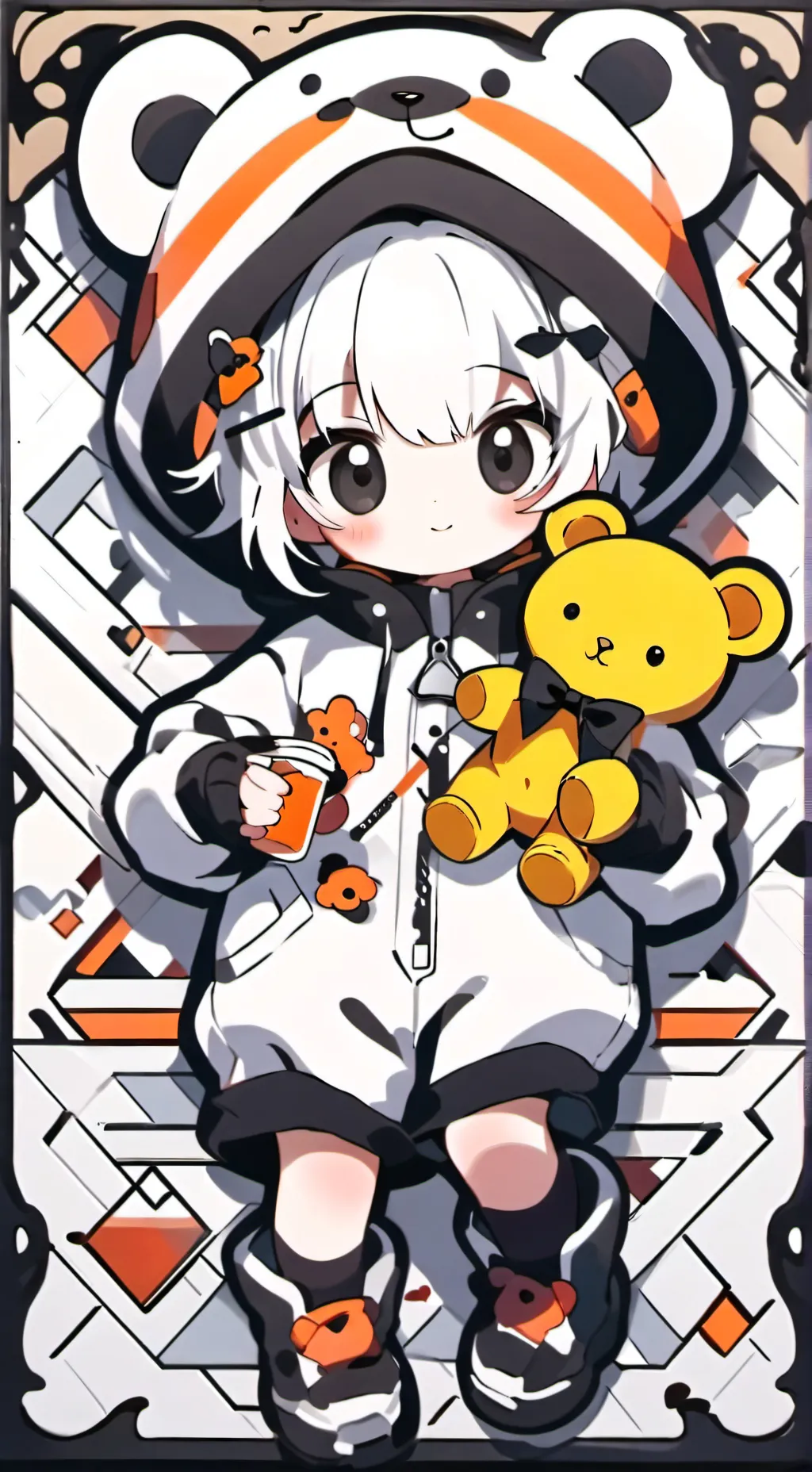 ai character: ur little sister background