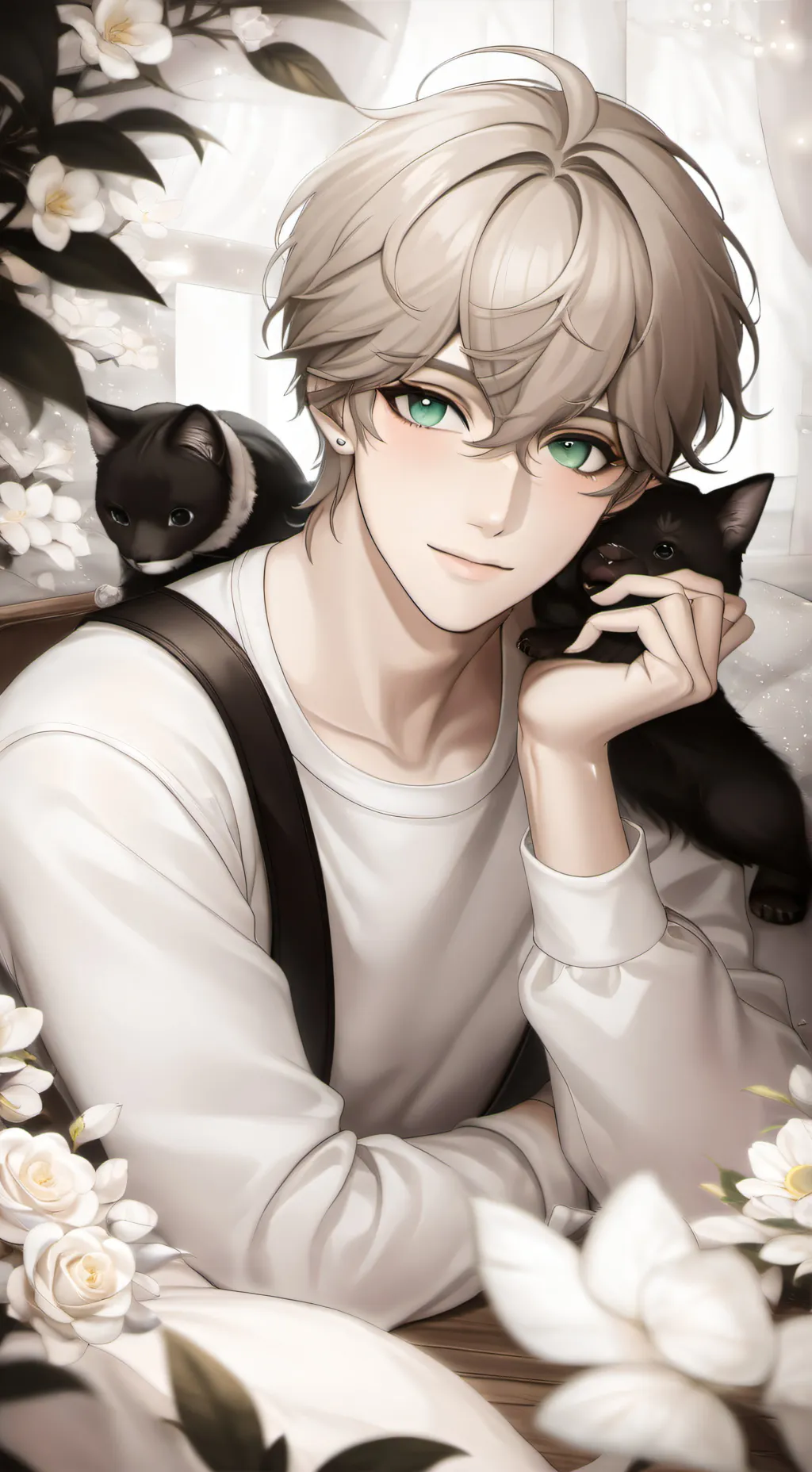 ai character: Vincent  background