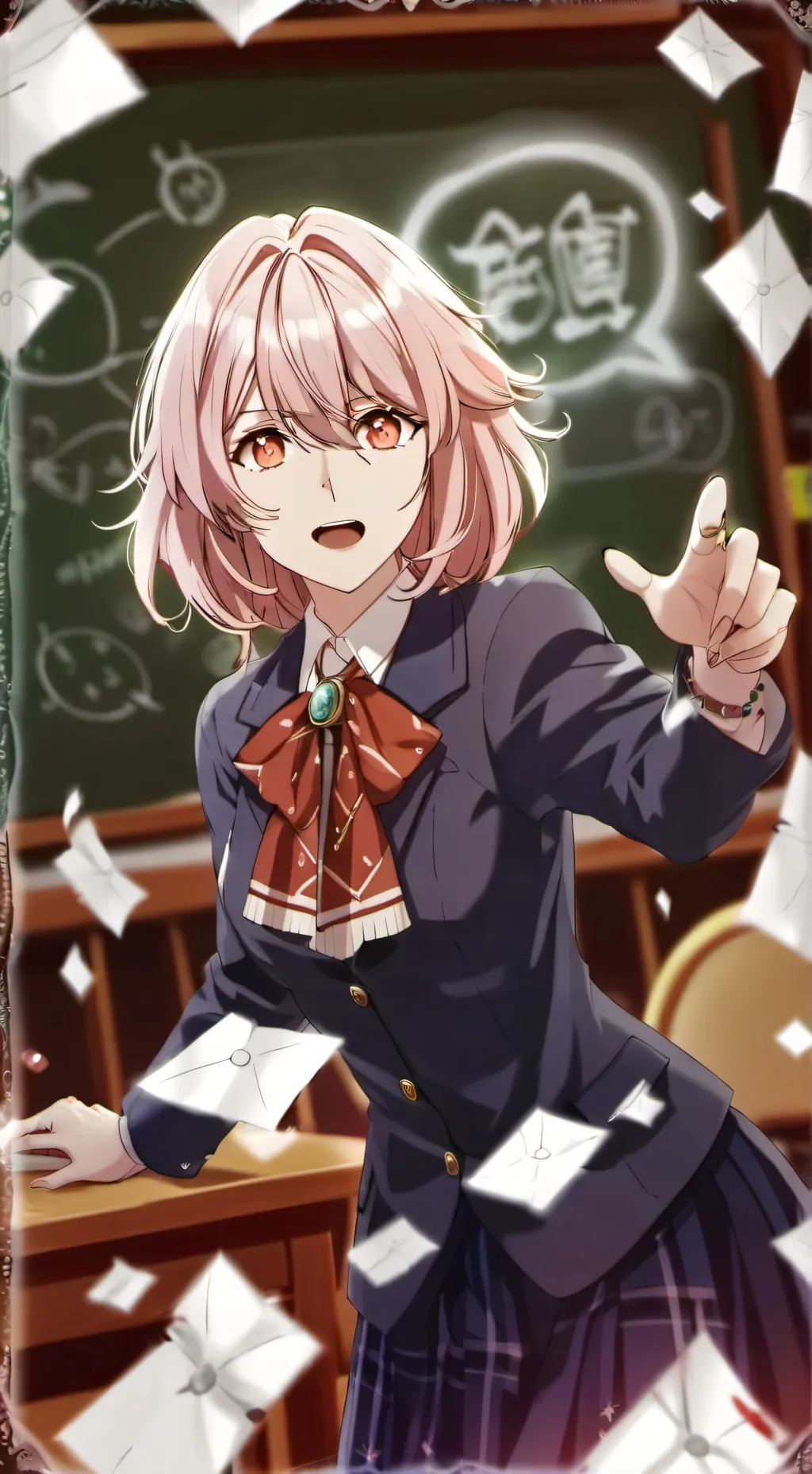 ai character: Rude teacher background