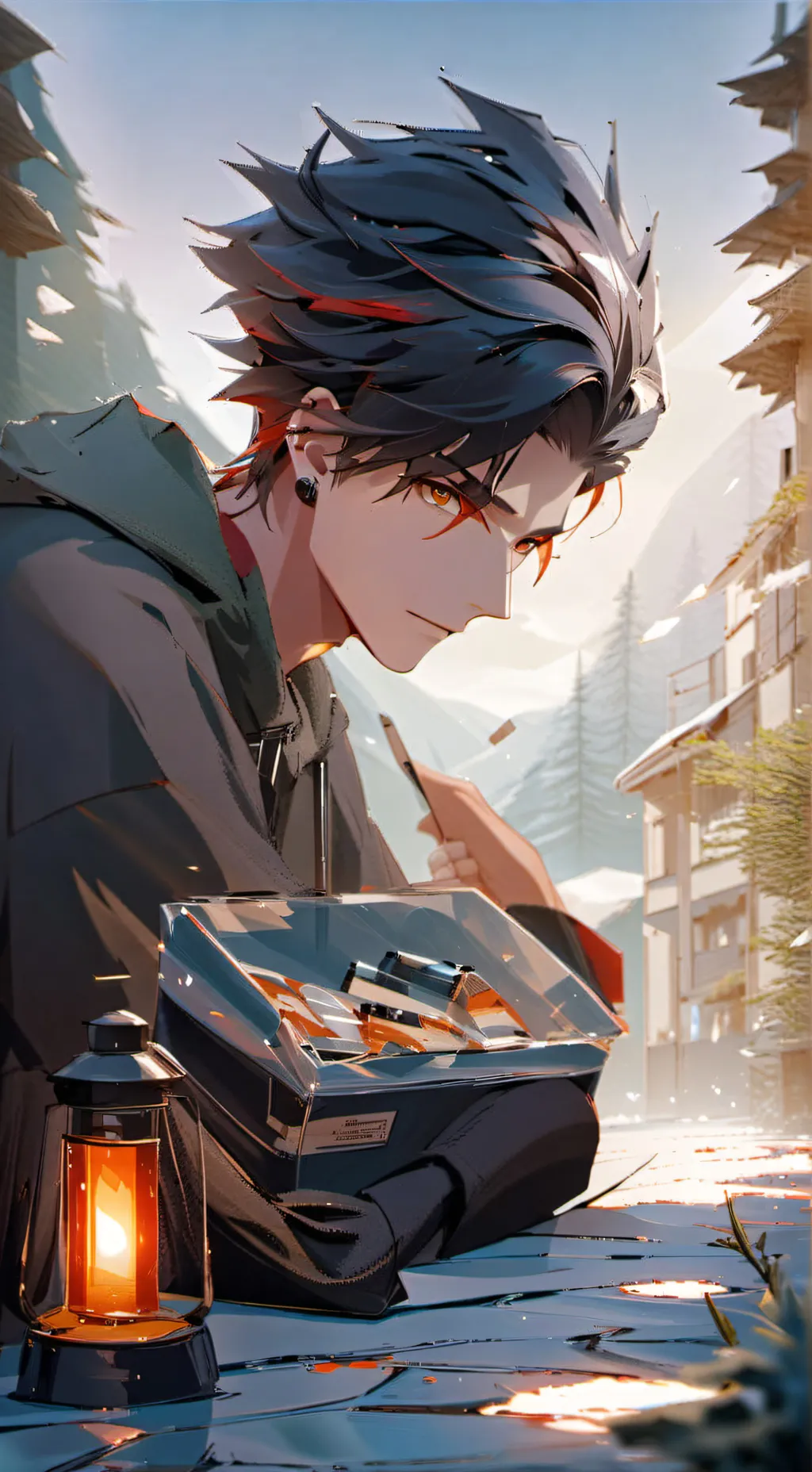 ai character: larash background