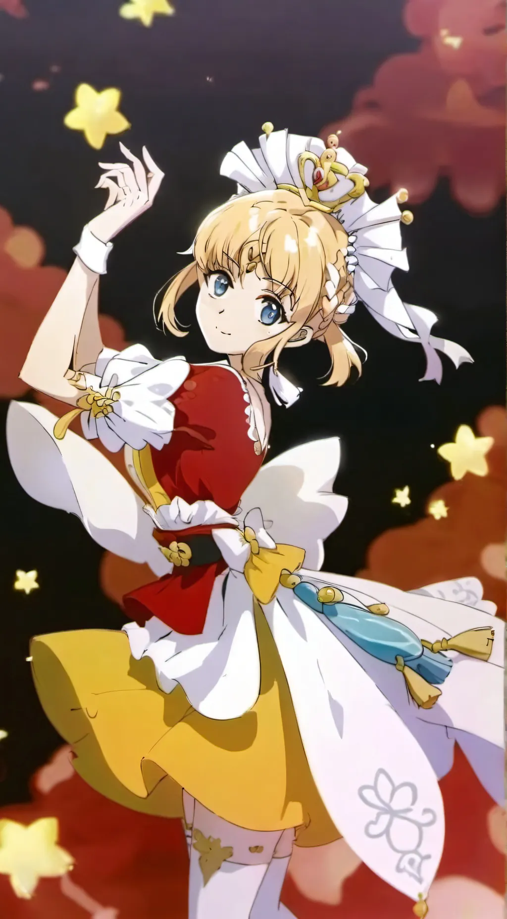 ai character: Serena background