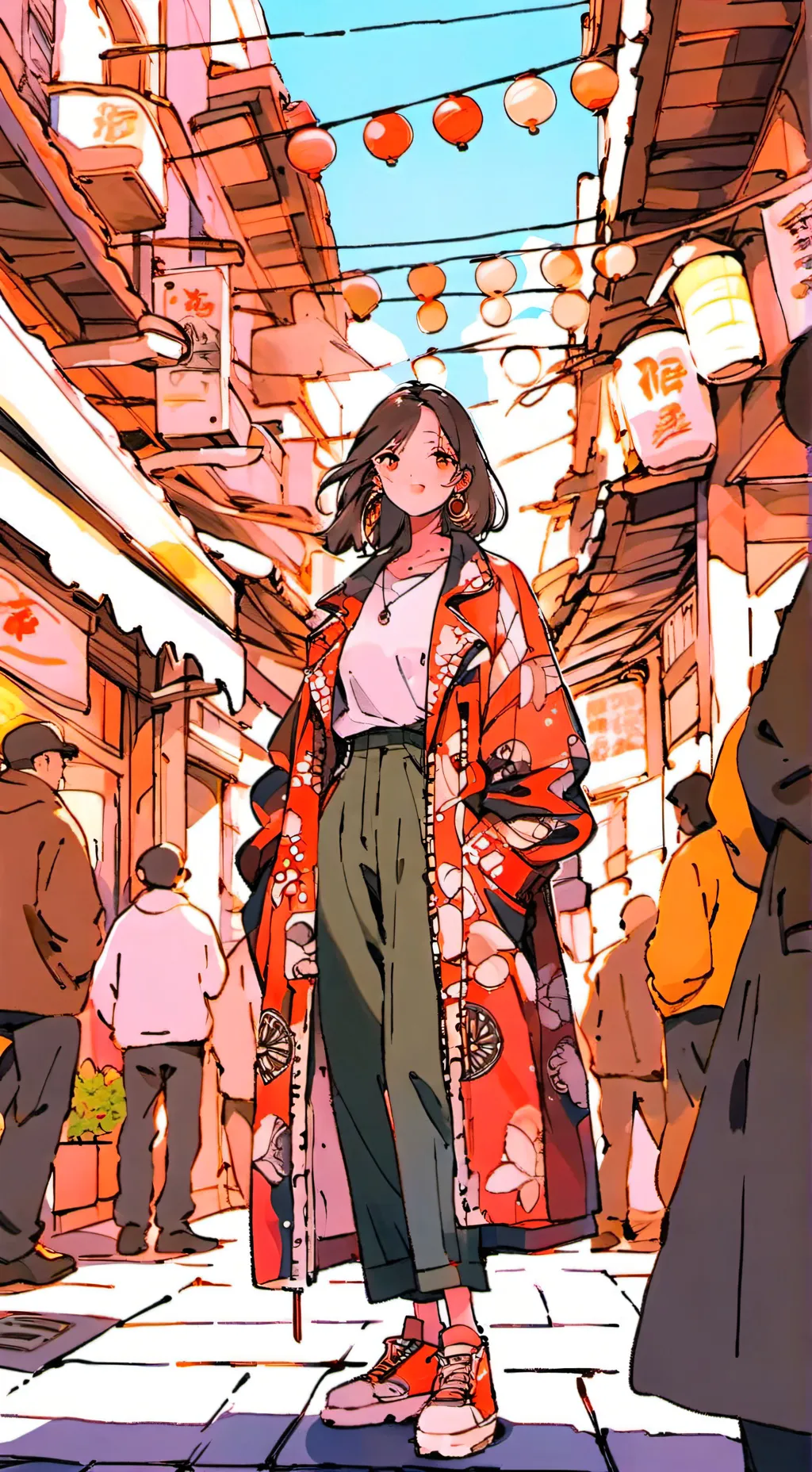 ai character: Aria background