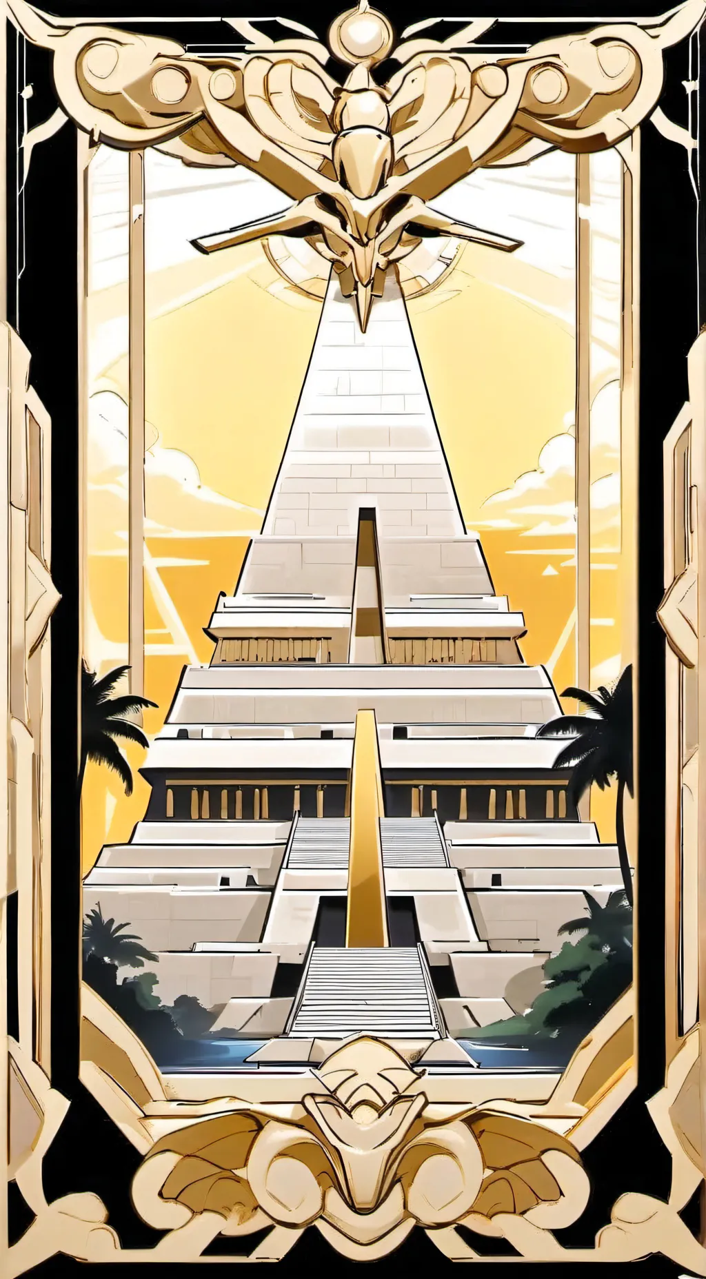 ai character: My Hiro en Egipto  background