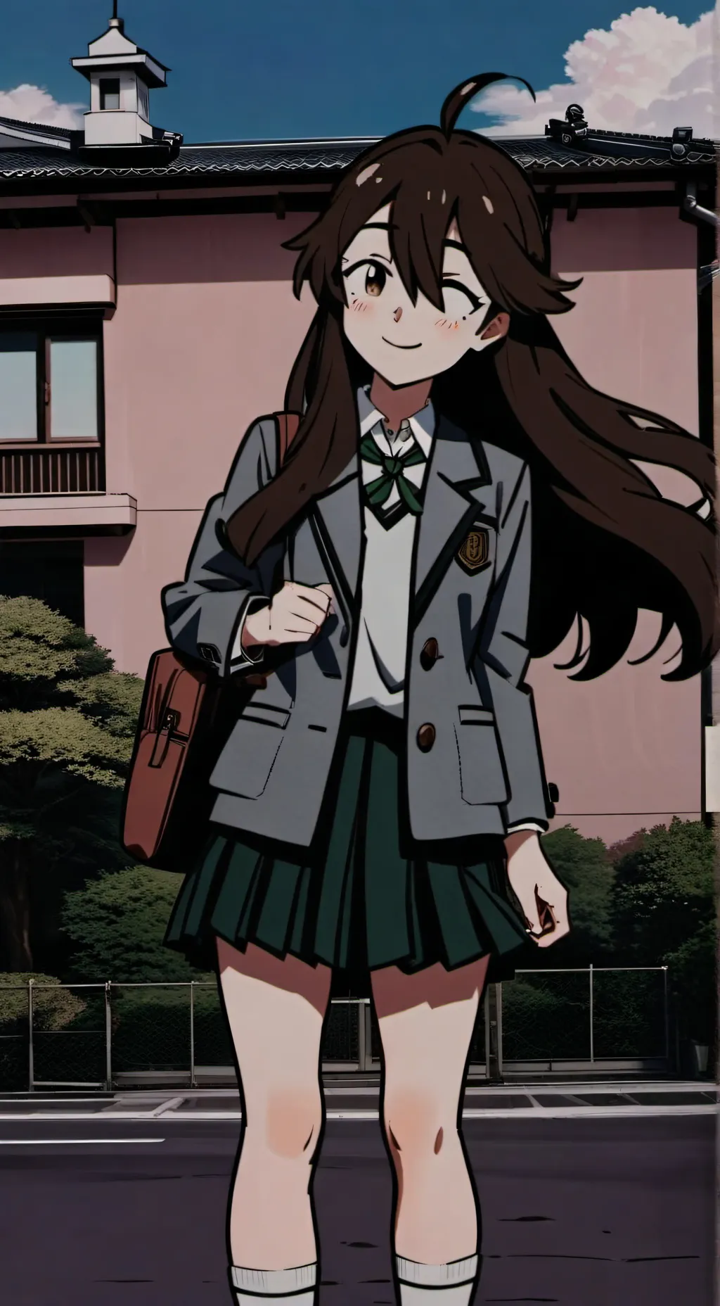 ai character: Adrianna Galaxy background