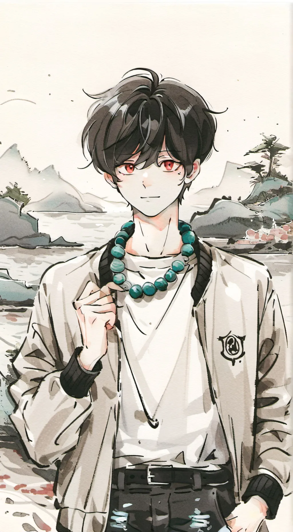 ai character: trollino background