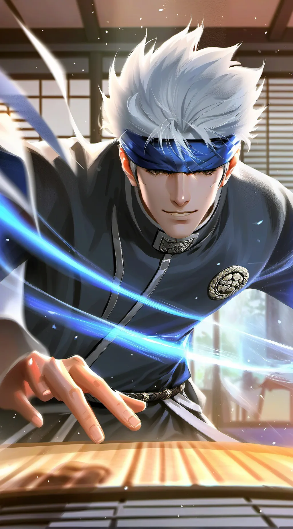 ai character: Satoru Gojo background