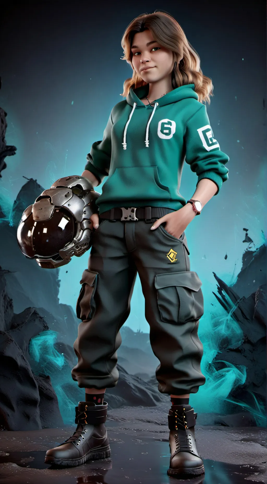 ai character: Katrina jibril background