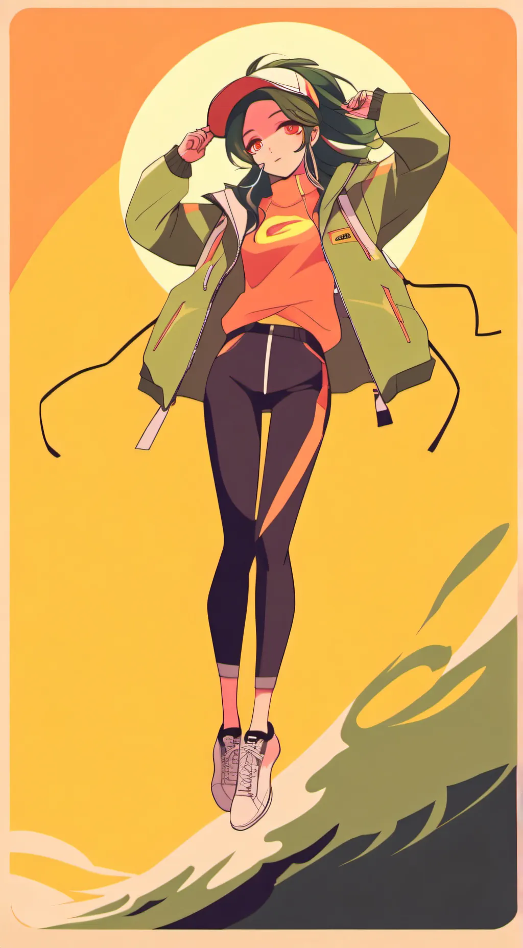 ai character: lily background