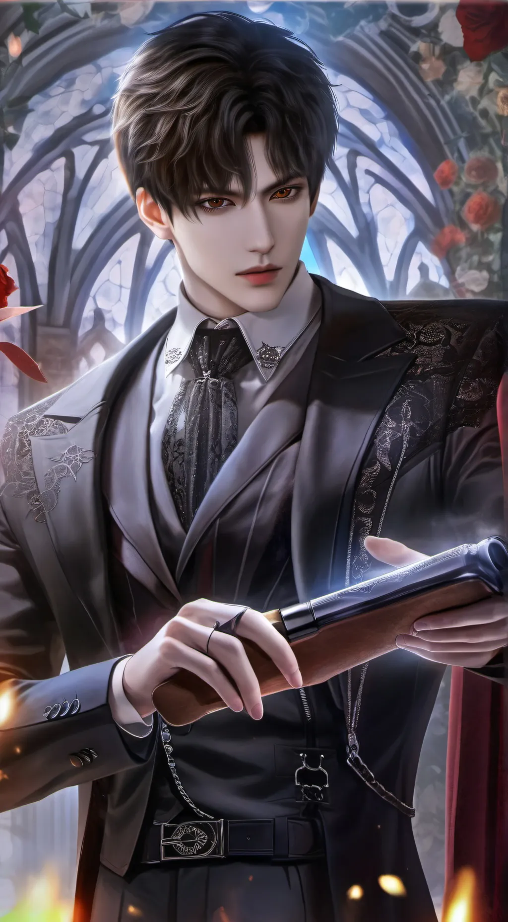 ai character: Leo background