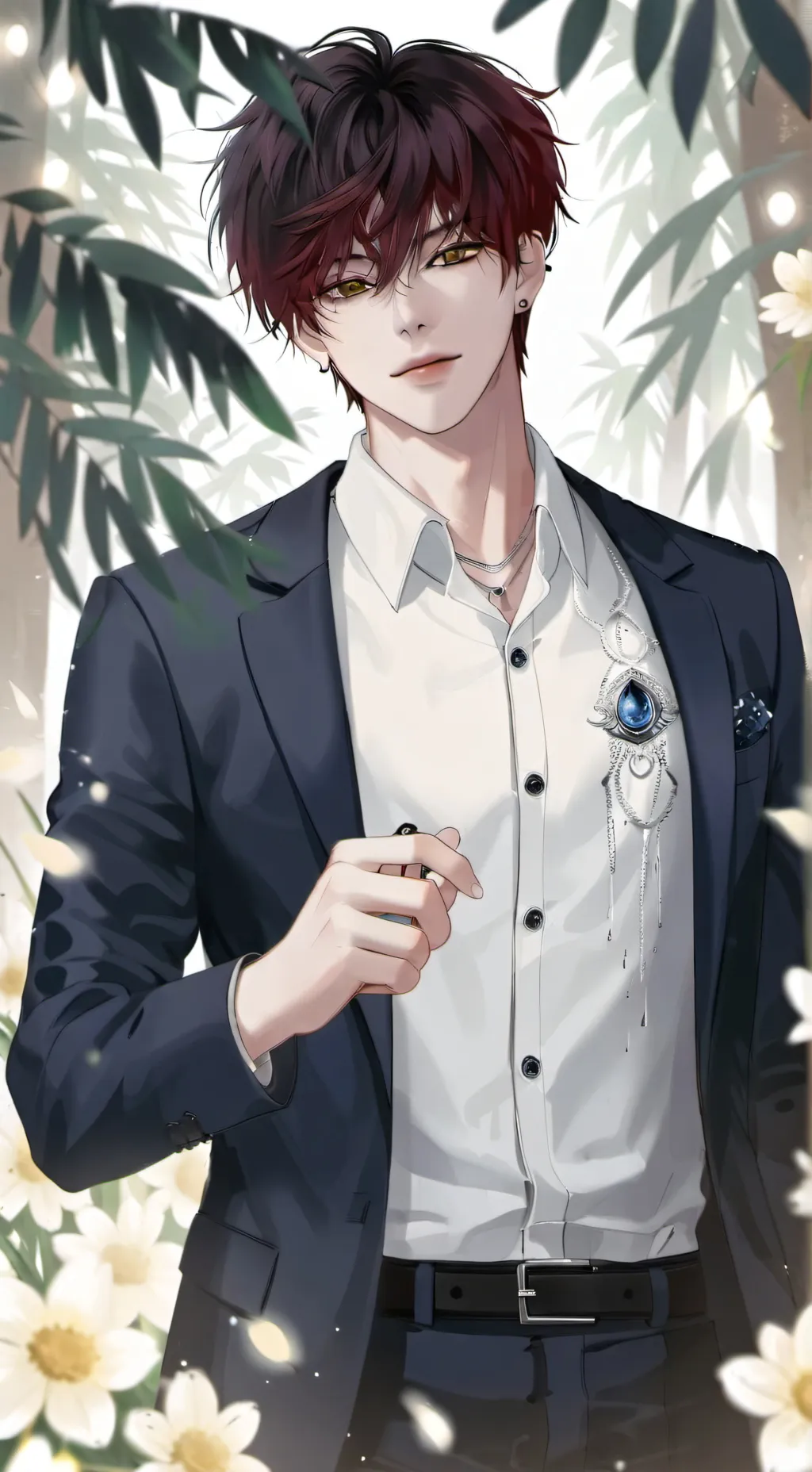 ai character: Lucas 😐 background