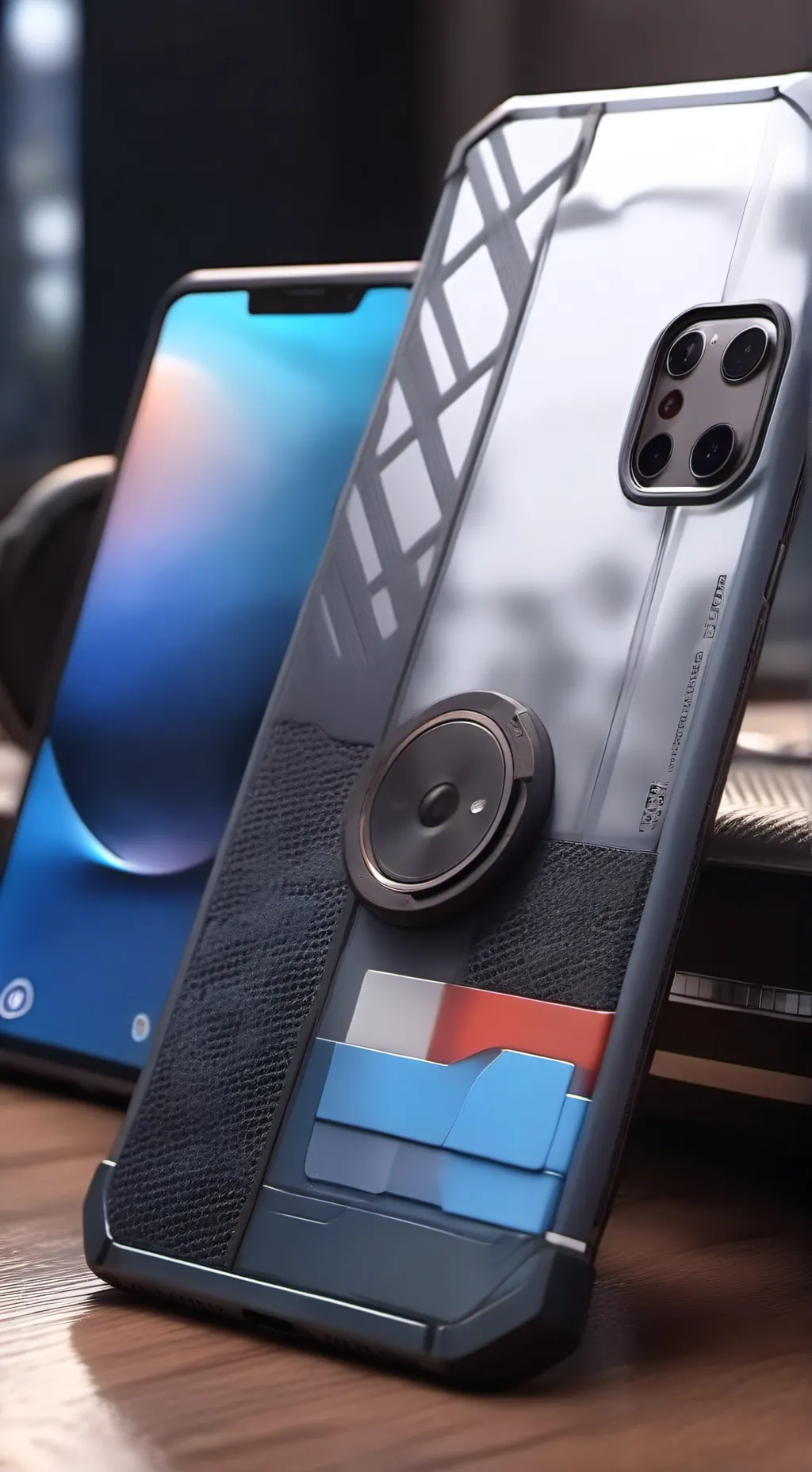 ai character: Nokia  background