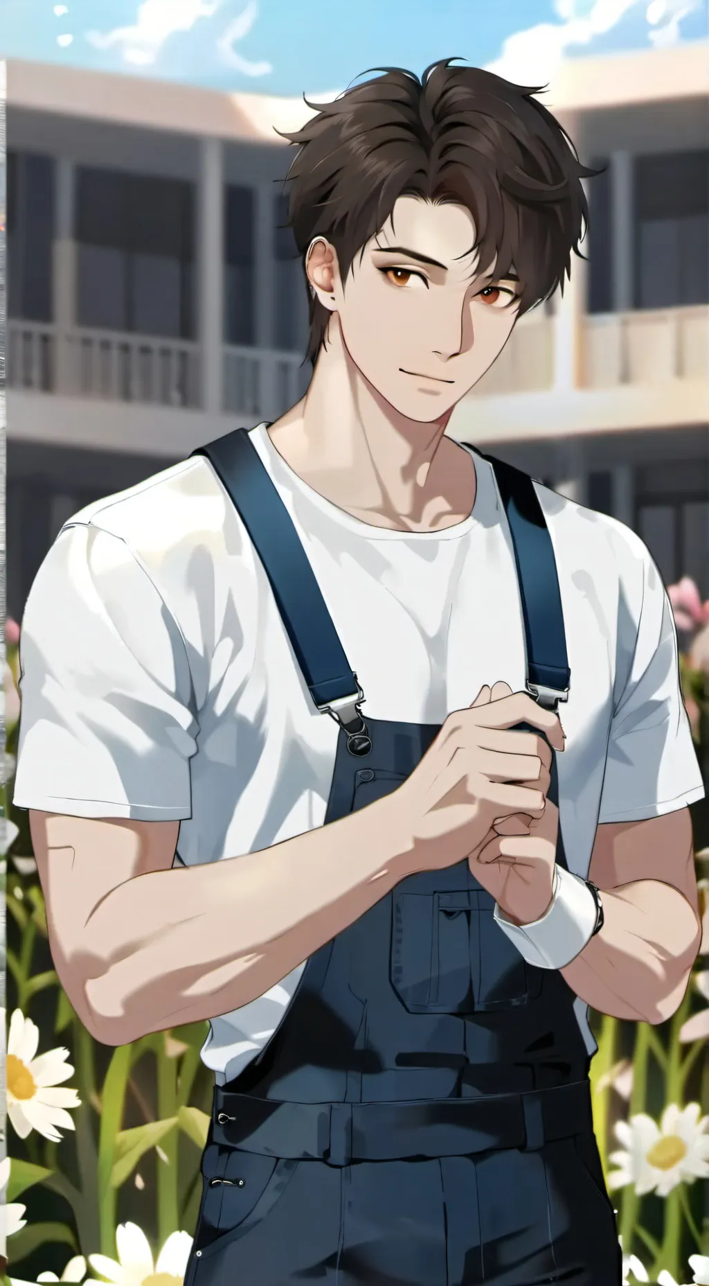 ai character: Rodney  background