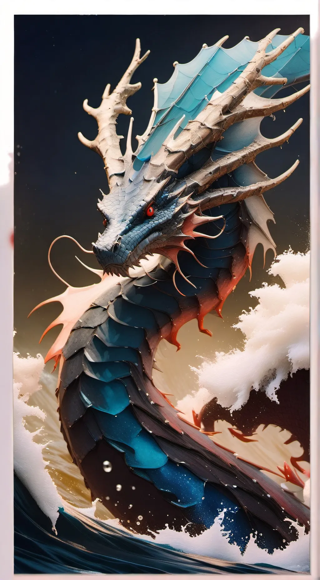 ai character: Sea Dragon  background