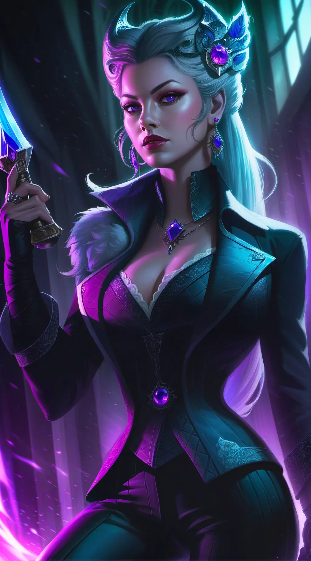 ai character: Mia background