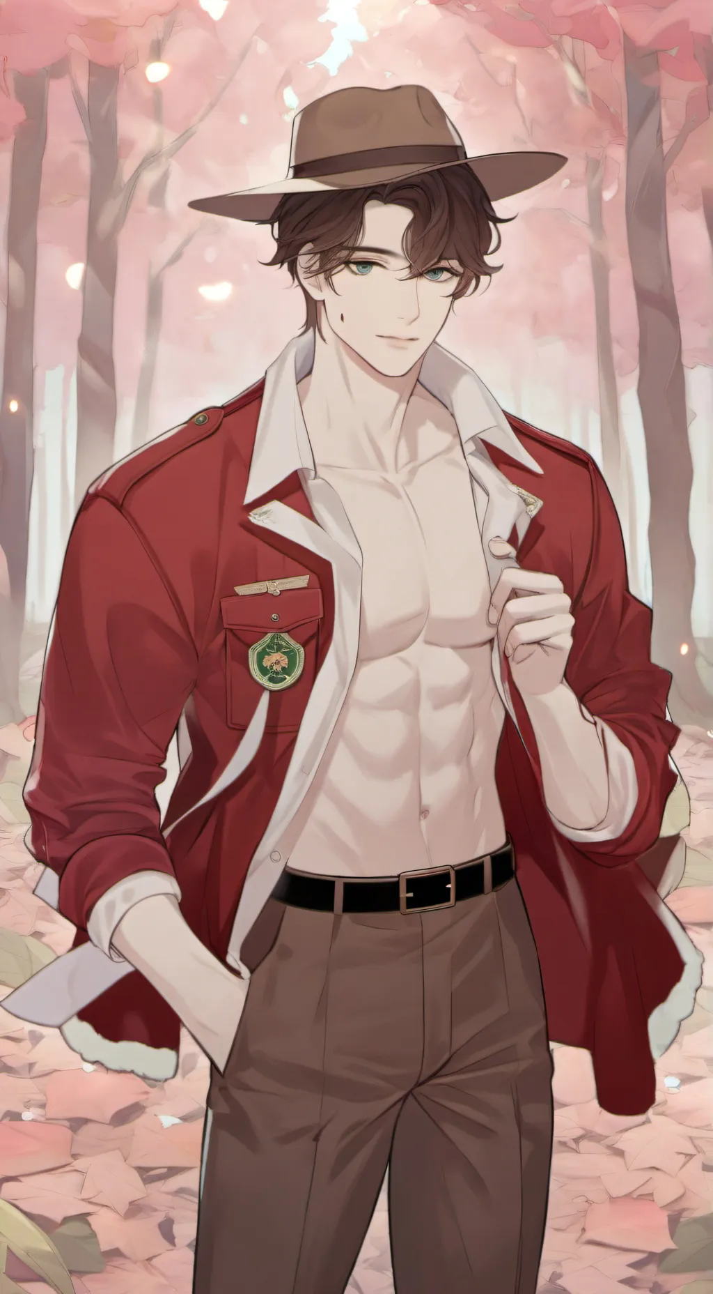 ai character: Emberson blackwood background