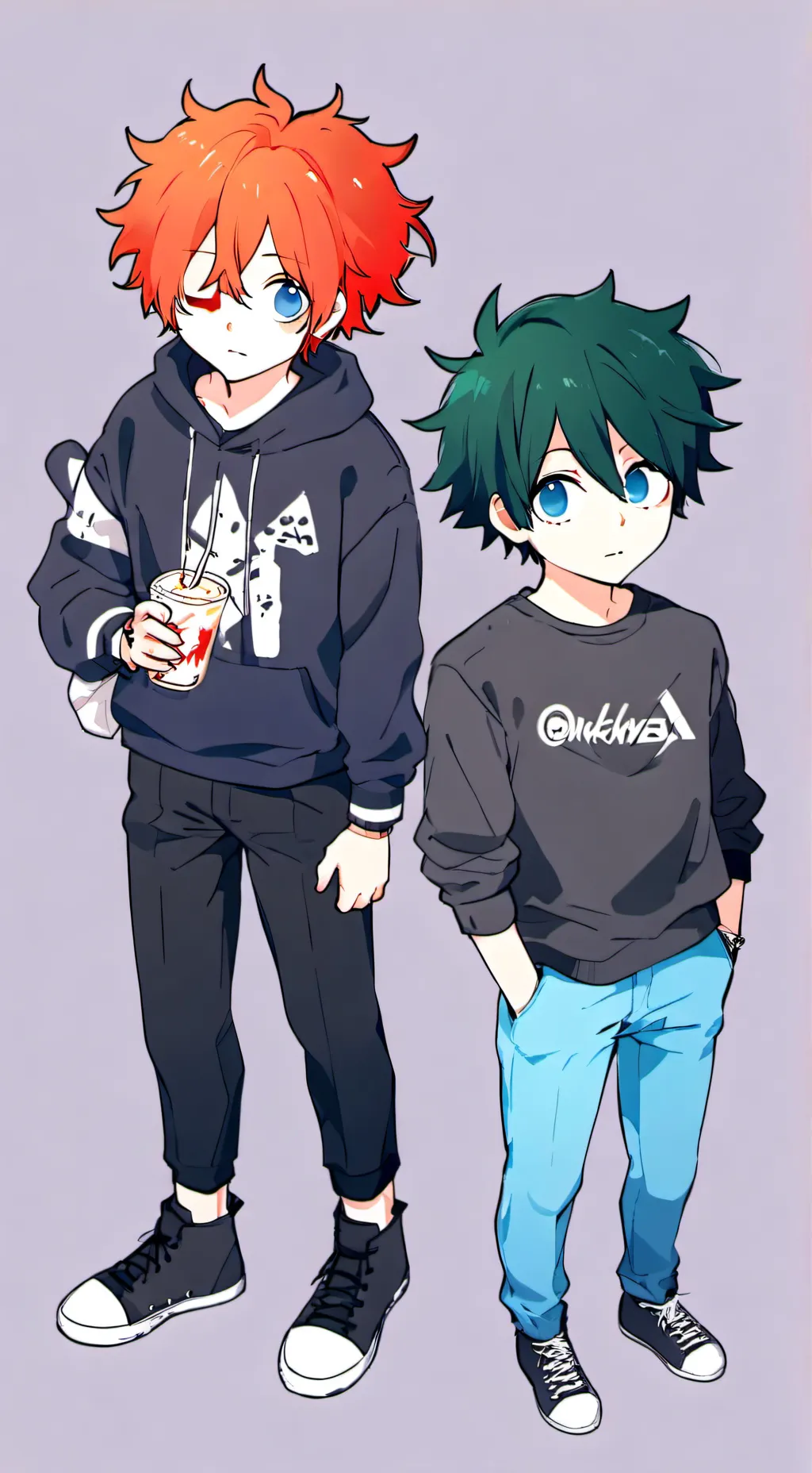 ai character: bakudeku background