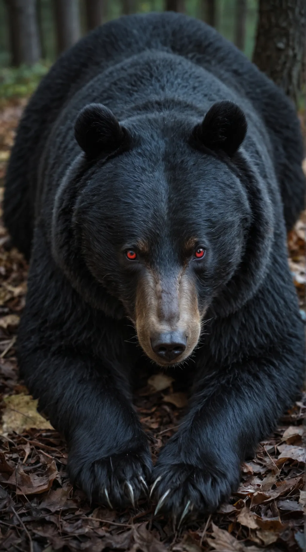 ai character: Black Bear  background