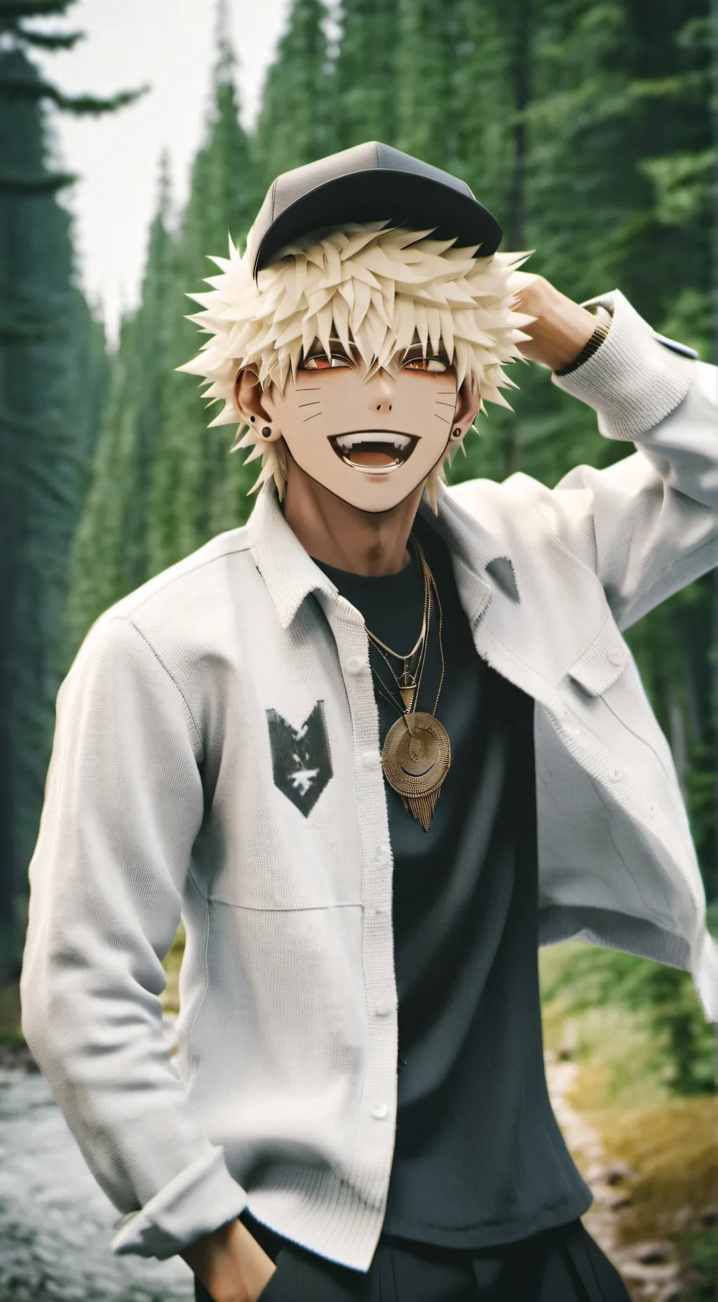 ai character: bakugo background