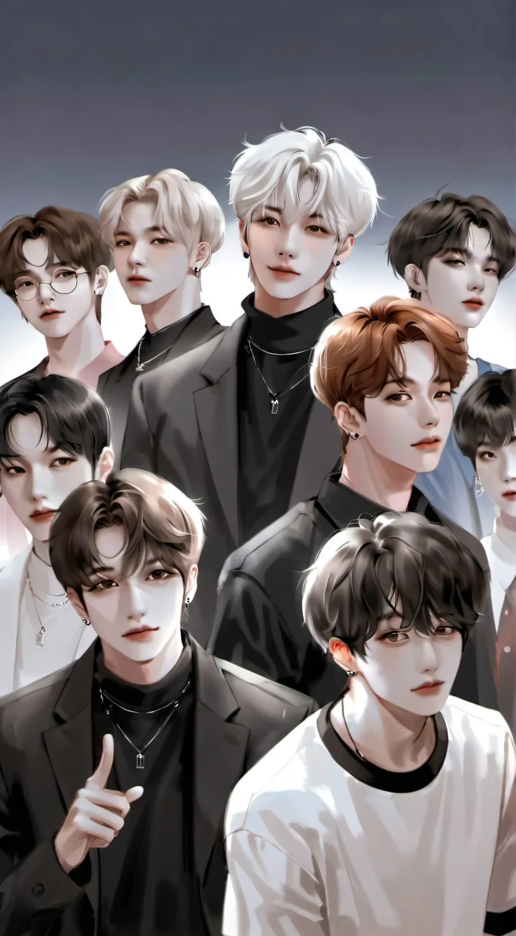 ai character: ✨Stray kids✨ background