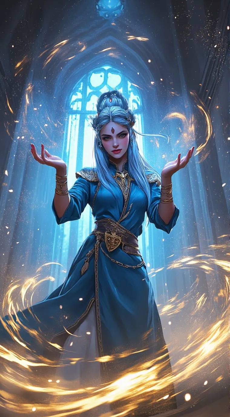 ai character: miss grace background