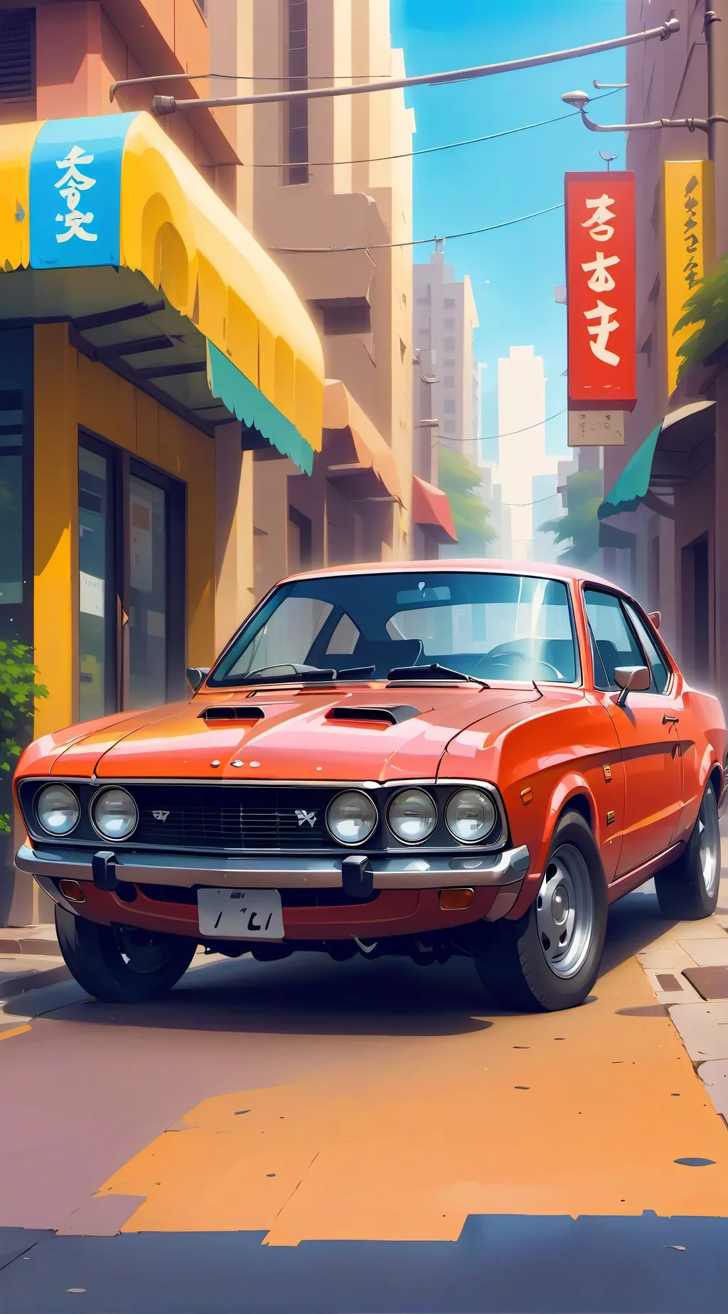 ai character: F- uck background